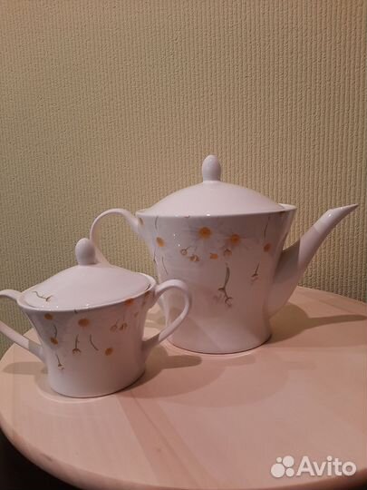 Чайник + сахарница