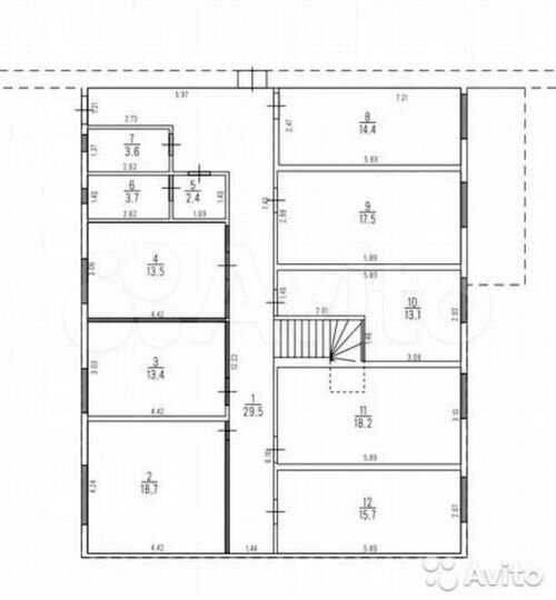 Свободного назначения, 250 м²