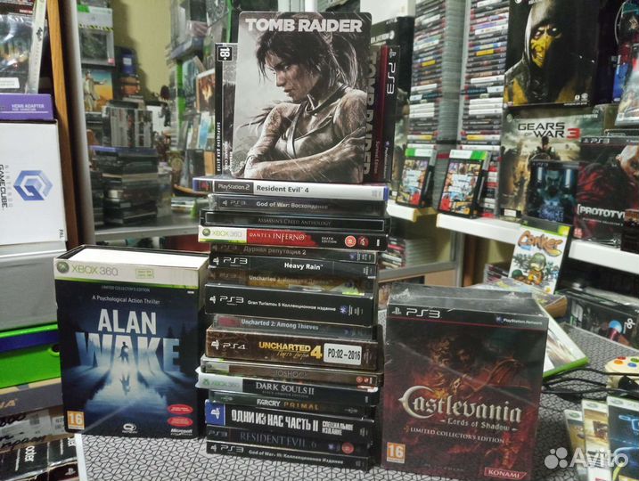 Разные издания дисков PlayStation / Xbox