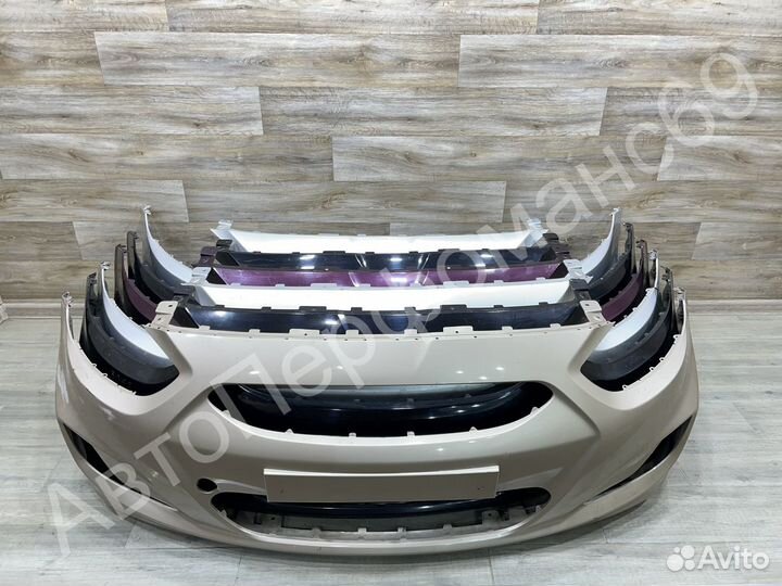 Бампер передний Hyundai Solaris 1 (2011-2014)