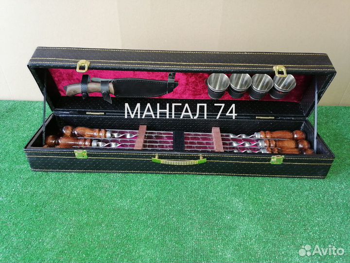 Набор шампуров в кейсе