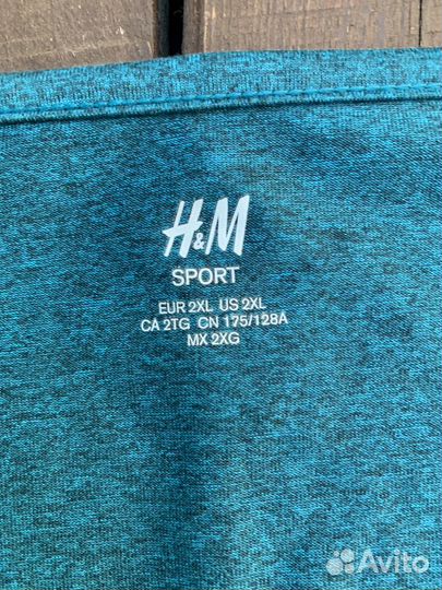 H&M спортивная футболка женская 2XL