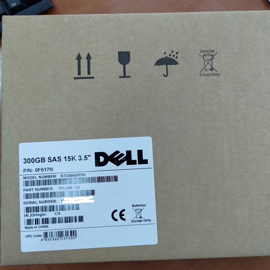 [F617N] Жесткий Диск Dell 300gb 3.5 /0 F617n