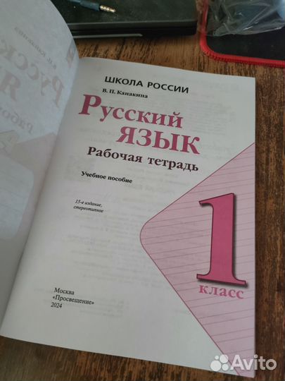 Рабочая тетрадь по русскому языку 1 класс