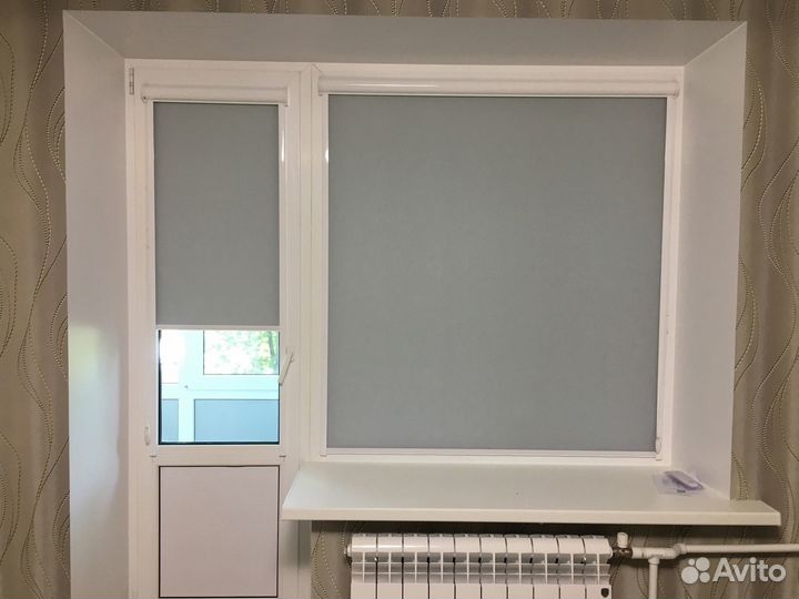 Рулонные шторы блэкаут, день ночь, жалюзи