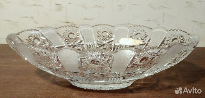 Хрустальное блюдо