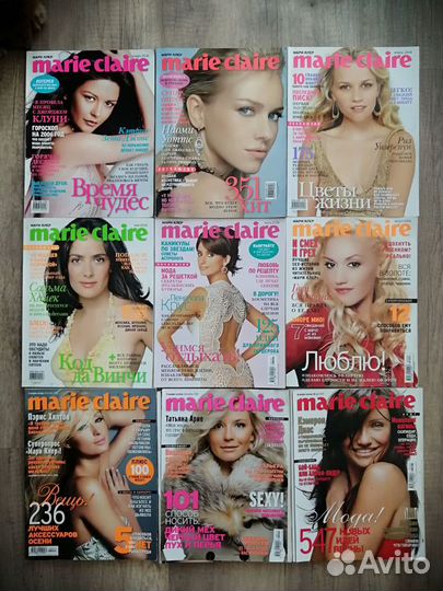 Журнал Marie Claire 2000-2012