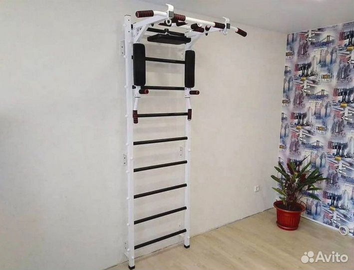 Шведская стенка + турник 3в1