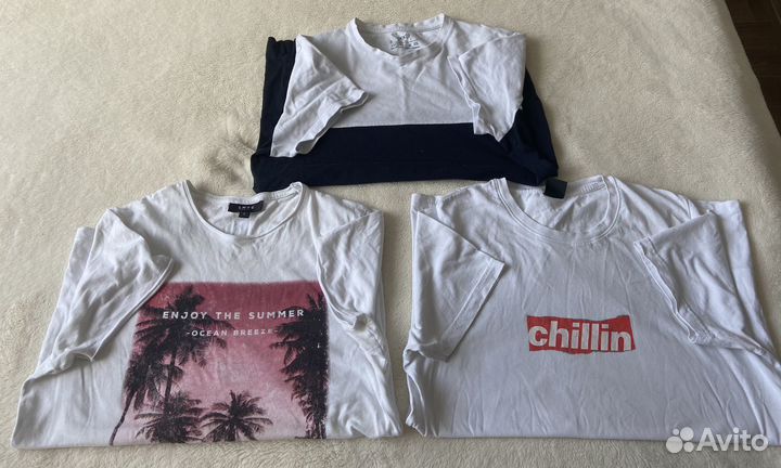 Футболки на подростка пакетом размер S