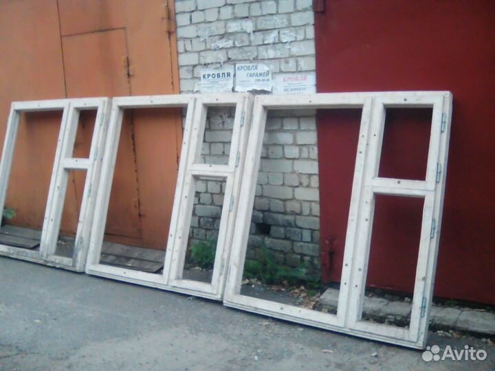 Деревянные окна новые 132 х 147