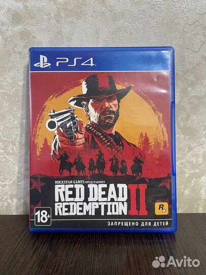 Red dead redemption 2 для PS4 / Гарантия
