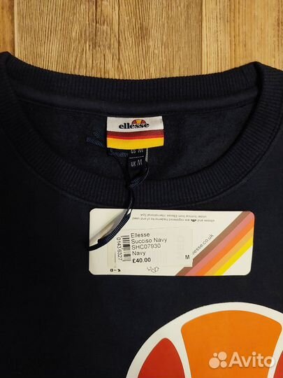 Утепленный свитшот Ellesse новый оригинал M, L