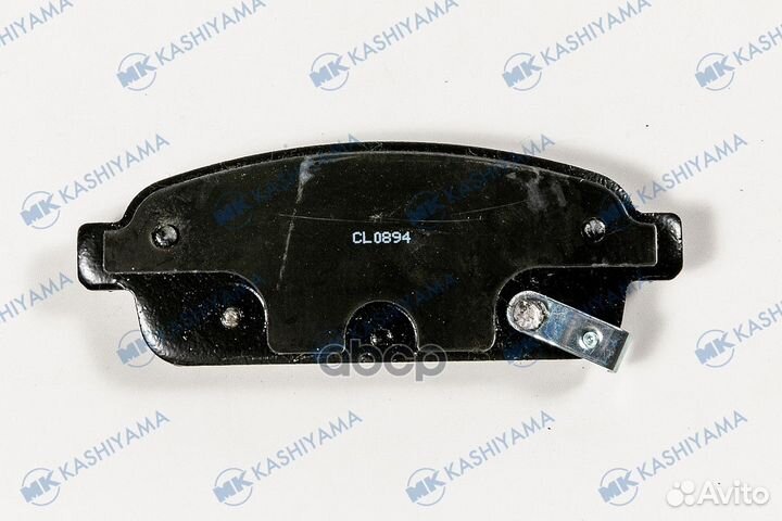 Колодки тормозные, задние (с антискрипной