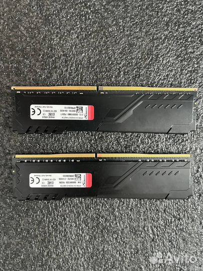 Оперативная память ddr4 hyperx fury 16gb