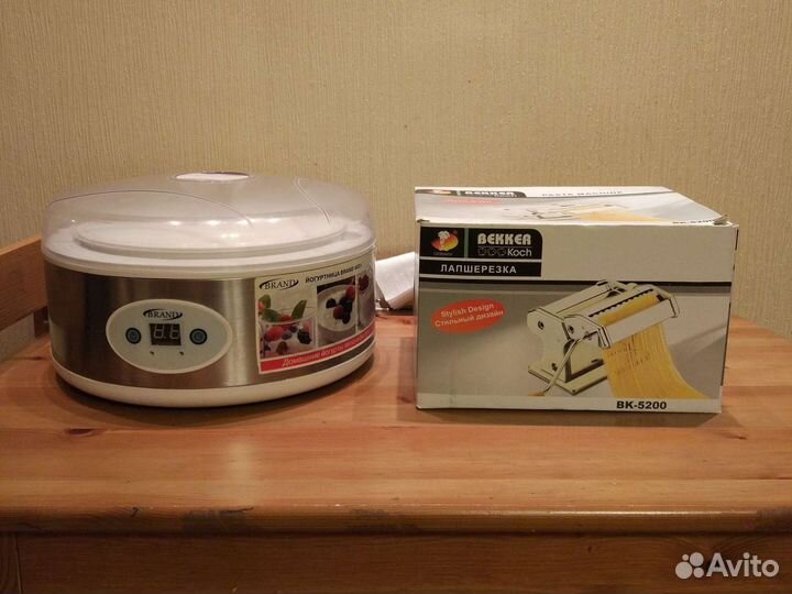 Йогуртница Brand 4001 и лапшерезка