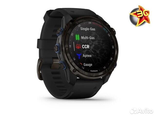 Часы Garmin Descent Mk3i 51мм Carbon Grey 010-0275