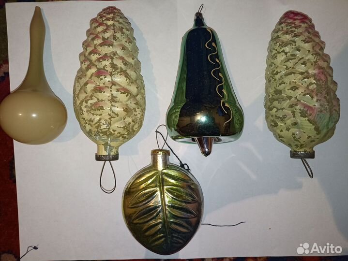 Елочные игрушки СССР