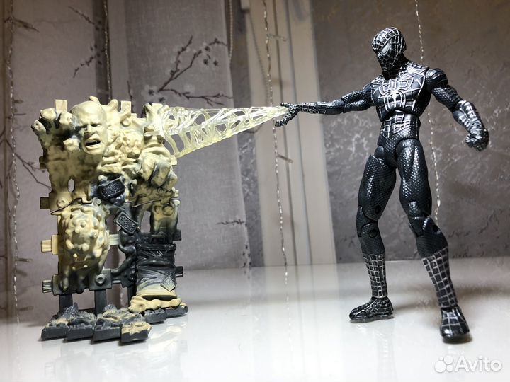 Фигурка Spider Man 3 Black Suit 2007 Sandman