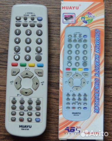 Универсальный пульт для телевизоров JVC