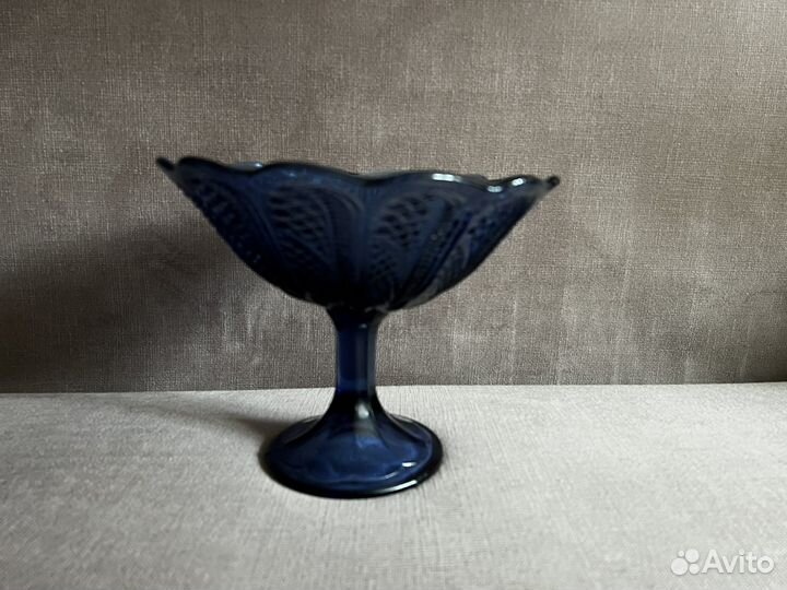 Советские вазы цветного стекла