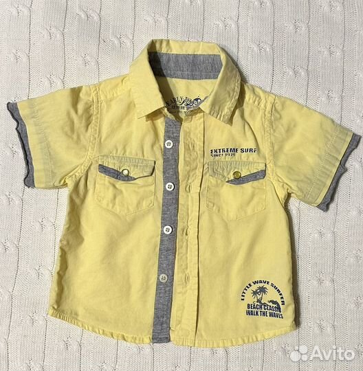 Рубашка для мальчика 80 размер