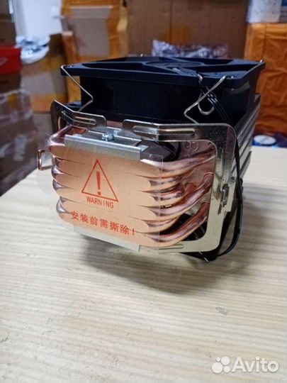 Кулер для процессора 2-6 медных трубок