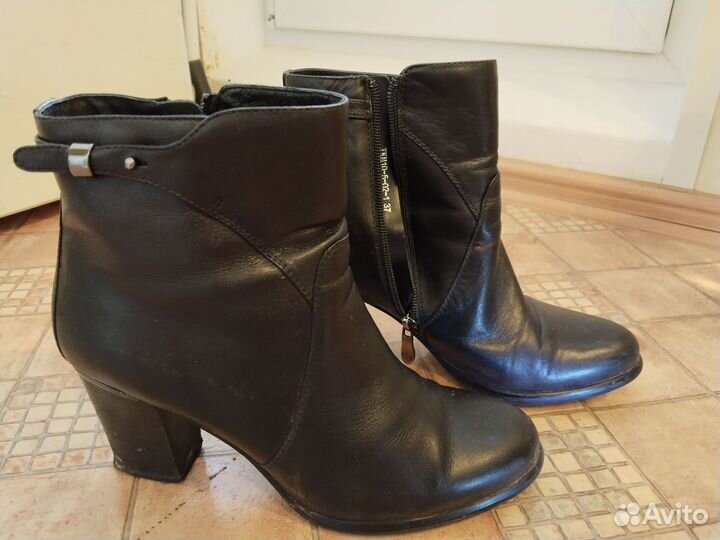 Ботильоны натуральная кожа 37