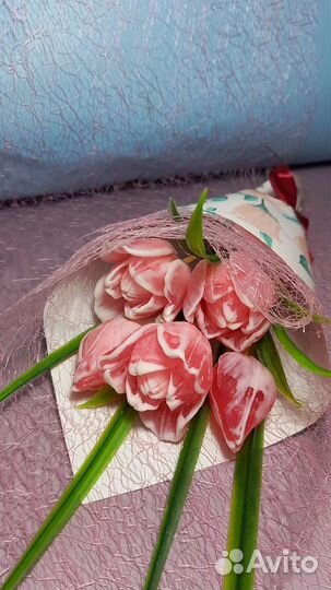 Букеты из мыла