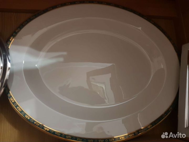 Фарфоровый столовый сервиз 6 персон Zepter Emerald