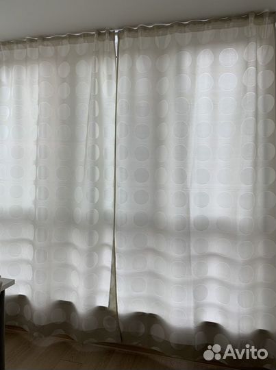 Шторы IKEA 2шт