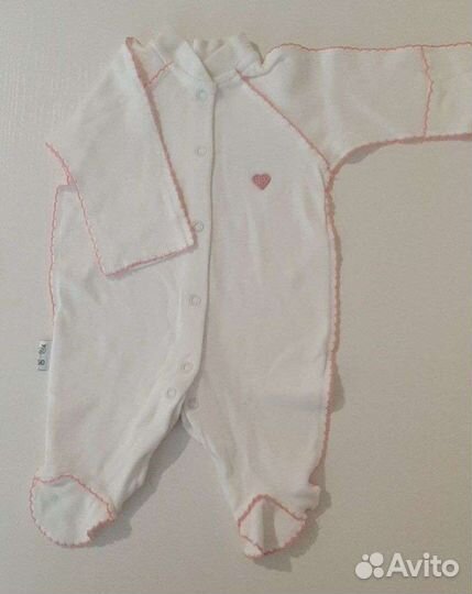 Вещи пакетом для девочки на рождение