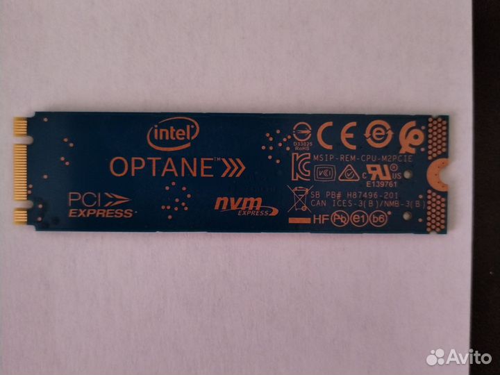 Intel optane memory 16Gb м2. 2880