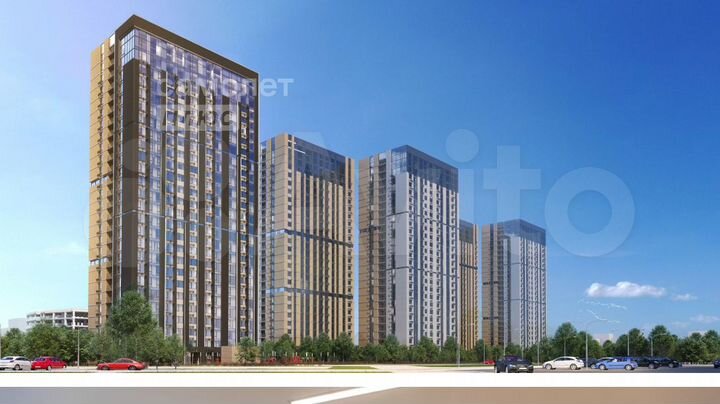 2-к. квартира, 38 м², 6/28 эт.