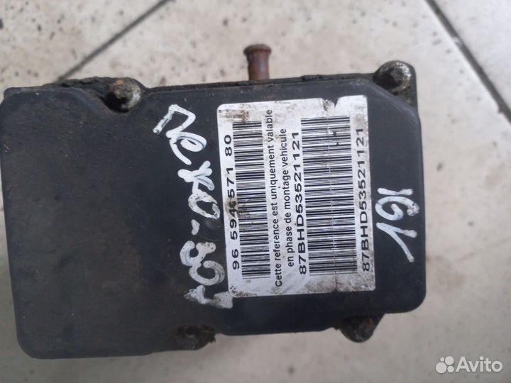 Блок абс пежо 307 16v