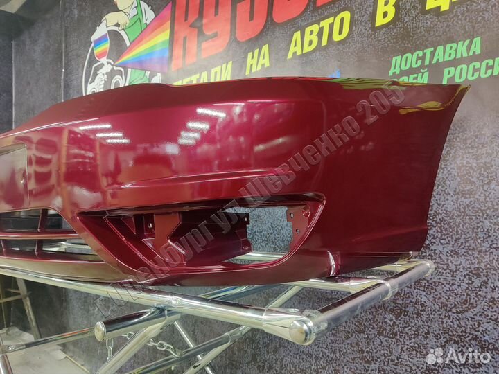 Бампер daewoo nexia красный шпинель 74U все цвета