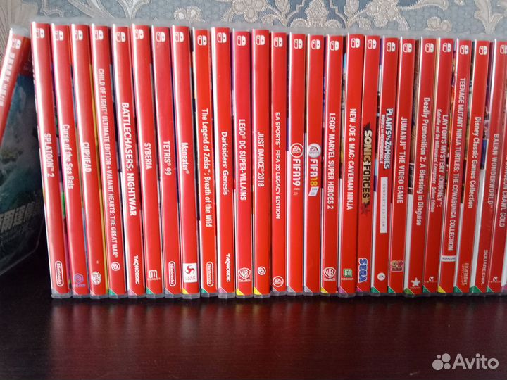 Игры для Nintendo switch катриджи