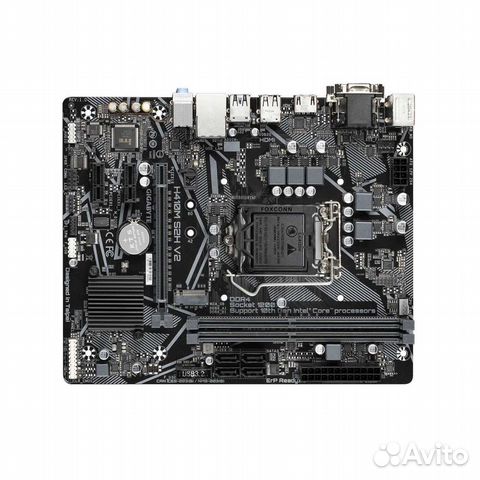 Gigabyte H410M (H410M S2H V2) купить в Москве | Электроника | Авито