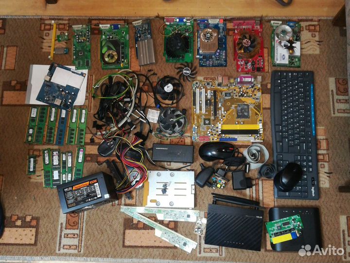 Мега лутбокс компьютерных комплектующих (бронь)