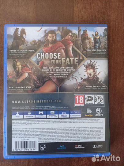 Assassins creed odyssey ps4