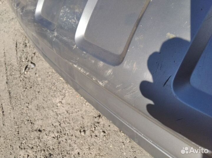 Юбка заднего бампера Audi Q7