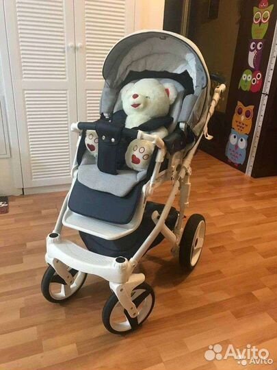 Коляска 2 в 1 Adamex Monte Carbone