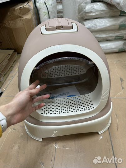 Закрытый туалет для кошек