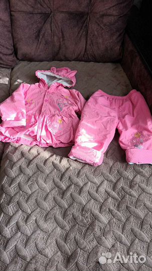 Куртка со штанами для девочки