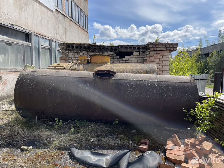 Бочка металлическая