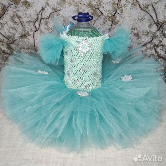 Новогоднее платье костюм снежинки