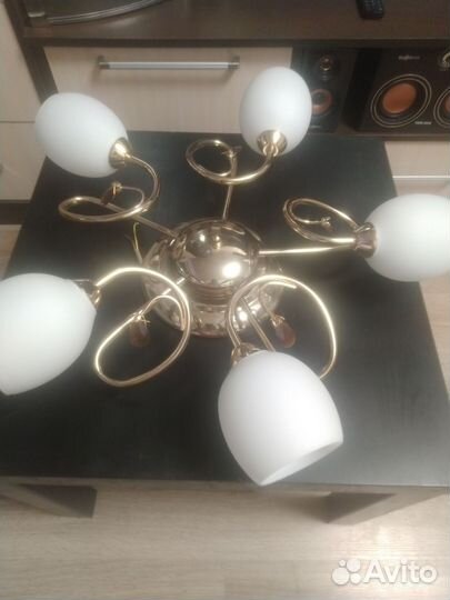 Люстра потолочная бу