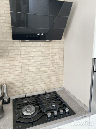 Газовая варочная панель 4 конфорки стекло
