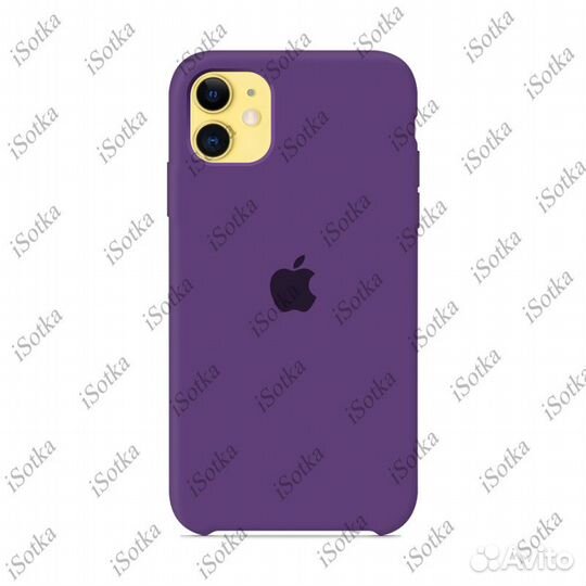 Чехол Apple iPhone 11 Silicone Case №37 (Ультра -Ф