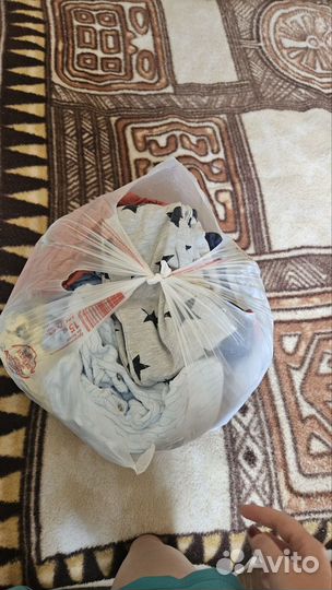 Детские вещи 74 80 на мальчика пакетом