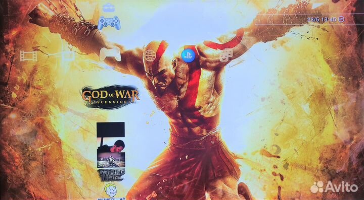 Прошитая(HEN) Sony PS3 Slim 500GB + 55 игр